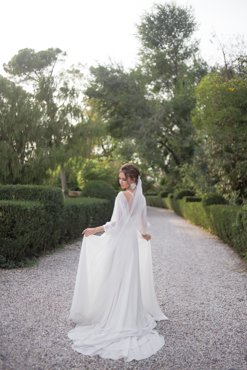 Нежная невеста на итальянской вилле под Вероной