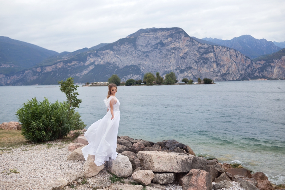 Свадьба Юлии и Франческо на озере Гарда, Италия