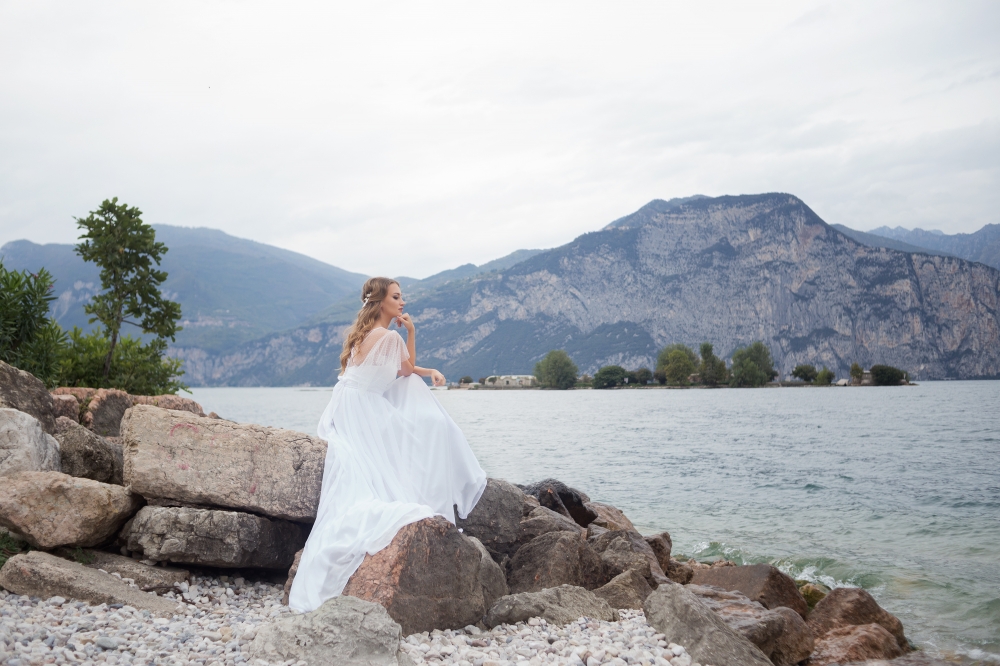 Свадьба Юлии и Франческо на озере Гарда, Италия