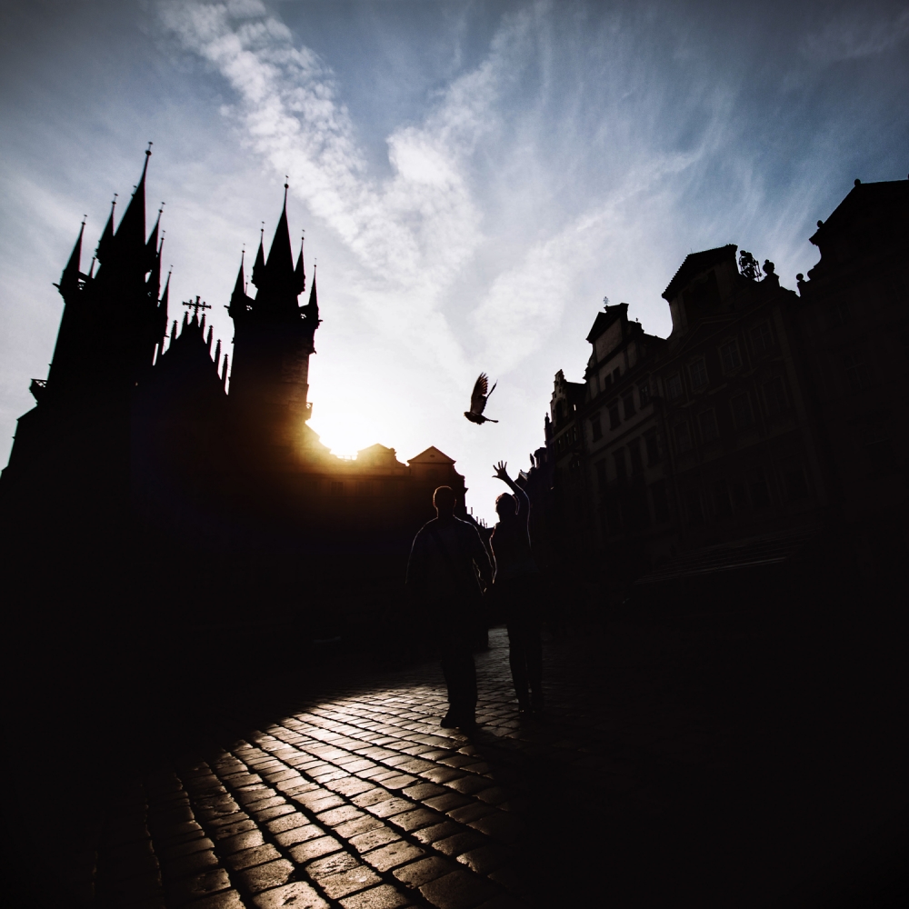 утро в Праге