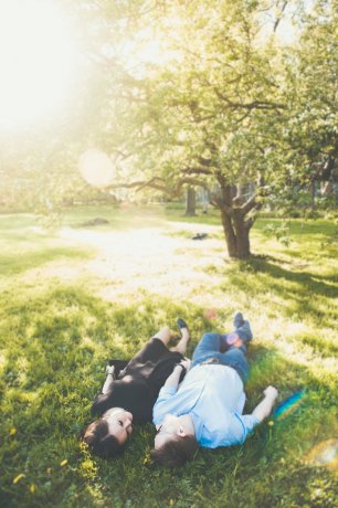 Love story на природе