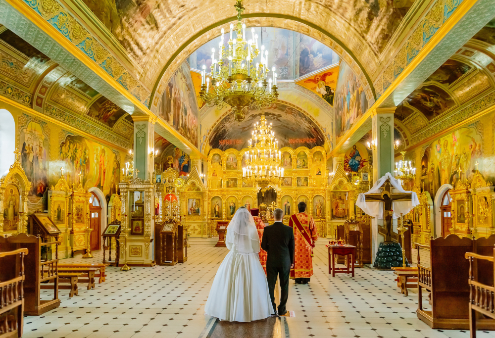 Стоковые фотографии по запросу Венчание православная церковь