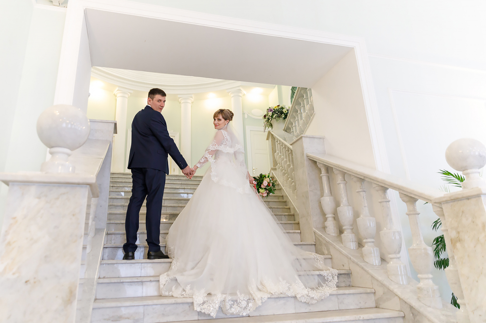 Жених и невеста, фотограф Галина Шляховая.