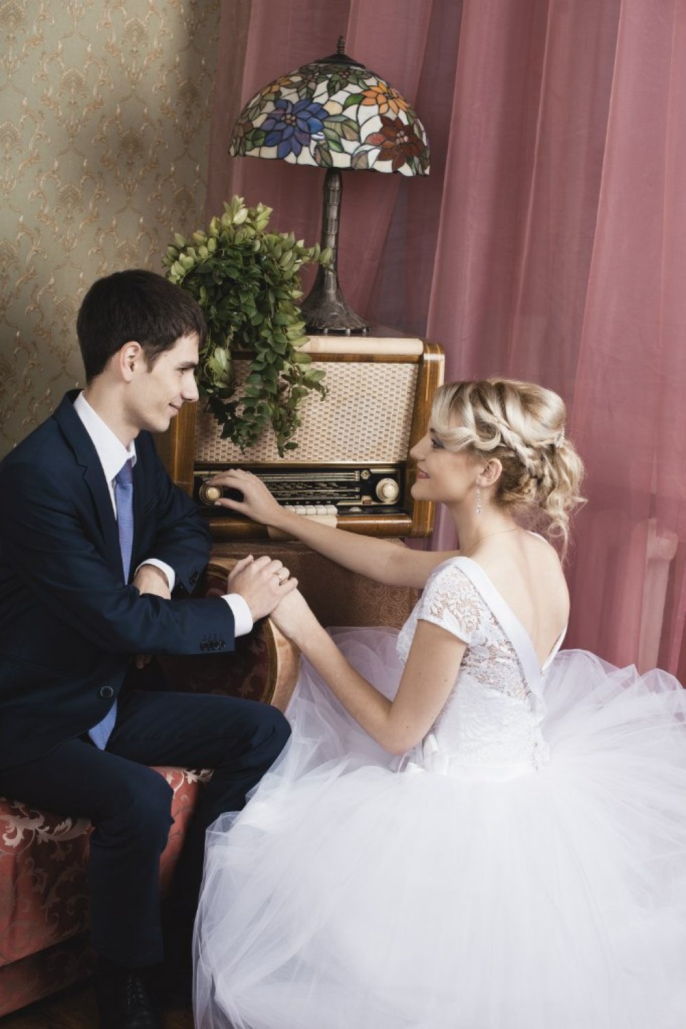 Студийная свадебная съемка