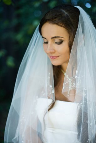 Фата средней длины