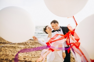 Прогулка с воздушными шарами