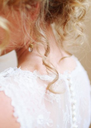 Воздушные локоны невесты