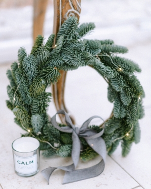 Зимнее оформление свадьбы