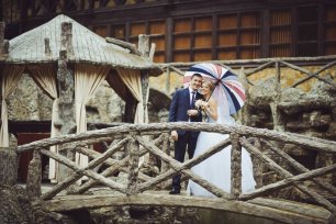 Свадебная фотосессия на мосту