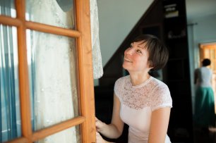 Утро невесты. Свадьба на природе в стиле рустик