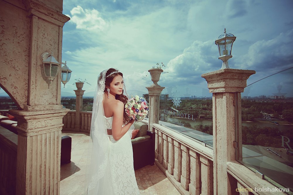 красивая невеста