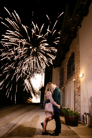 Фейерверк на свадьбе