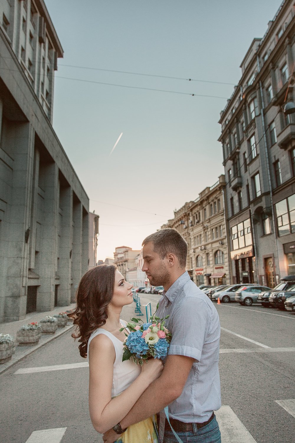 фотосессия Love story, цветчное оформление+макияж/прическа