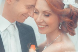 Макияж и прическа невесты