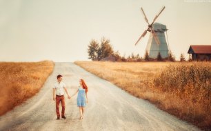 Нежная фотосессия love story