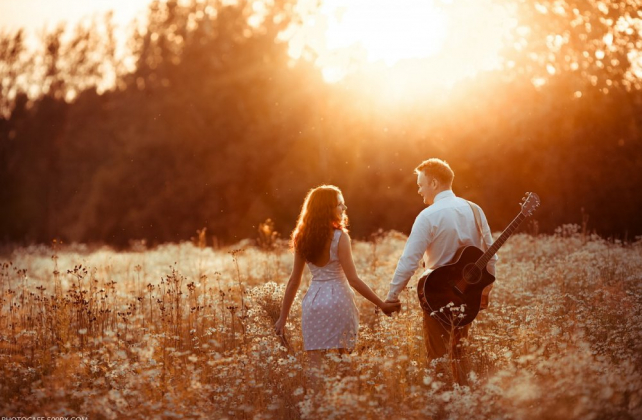 фотосессия love story за городом, фотограф АНТОН КУЗНЕЦОВ