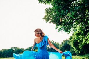 Воздушное платье