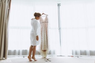 Утро невесты. Платье невесты