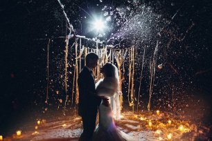 Зимняя свадьба в Сибири