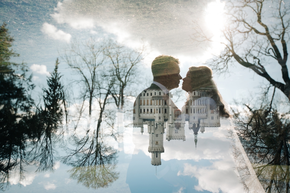 Свадебная фотосессия в Глубоке над Влтавой, самом сказочном замке Чехии для свадьбы