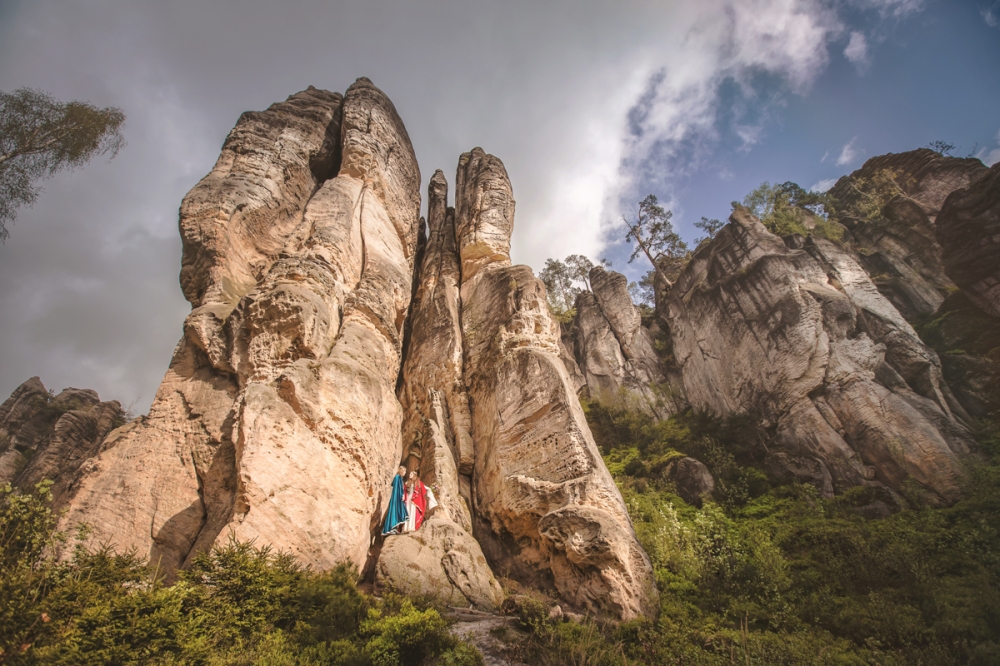 Фотосессия в скалах в Чехии, Чешский рай