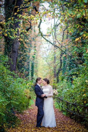 Свадебная прогулка в волшебном саду