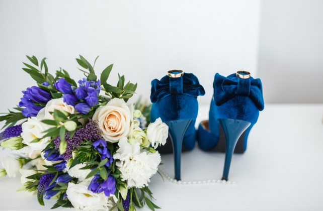 свадебные туфли с бантами, фотограф ЕВГЕНИЯ ОРЛОВА