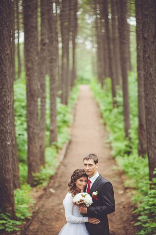 Фотосессия в лесу