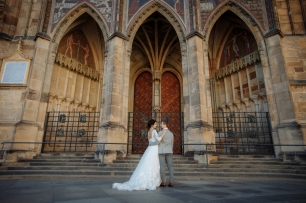 Свадебная прогулка в Праге