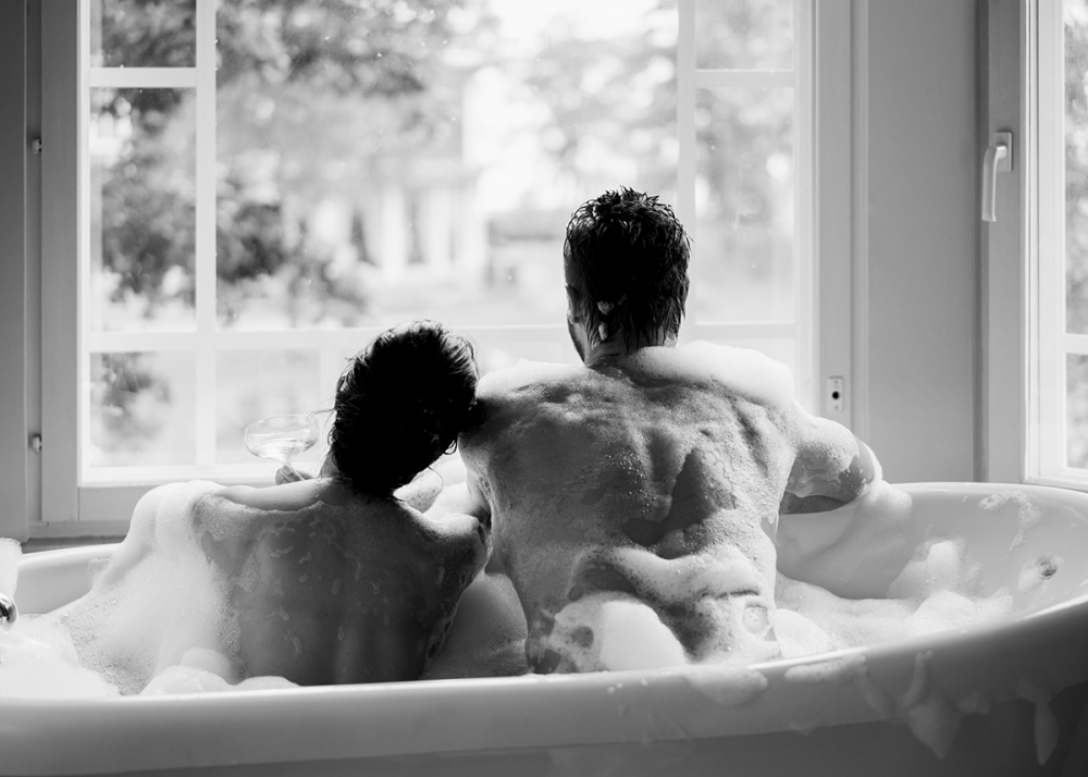 Романтика в ванной: 70 фото