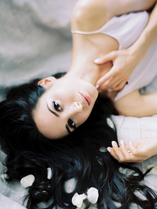 Нежная фотосессия невесты