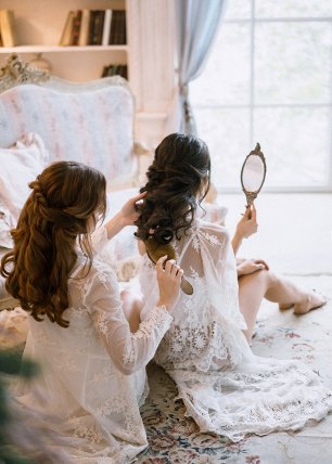 Нежное утро невесты