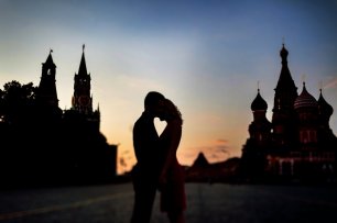 Love story на Красной площади