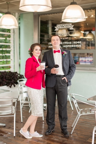 Легкая прогулка с кофе Олега и Юли