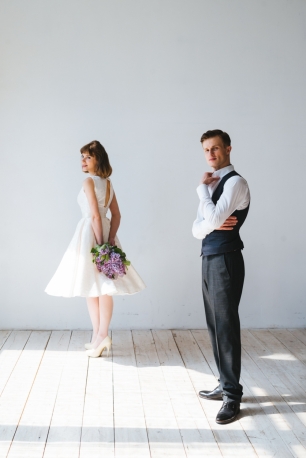 Свадьба в стиле 50-х