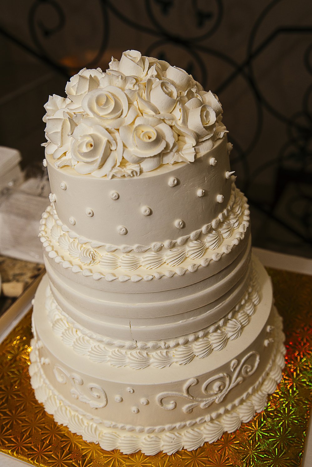 Свадебные кремовые торты фото