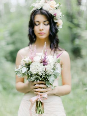 Летний букет невесты