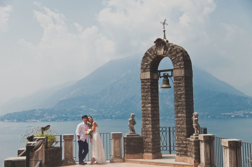 свадьба на озере Комо