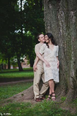 Love story в лесу