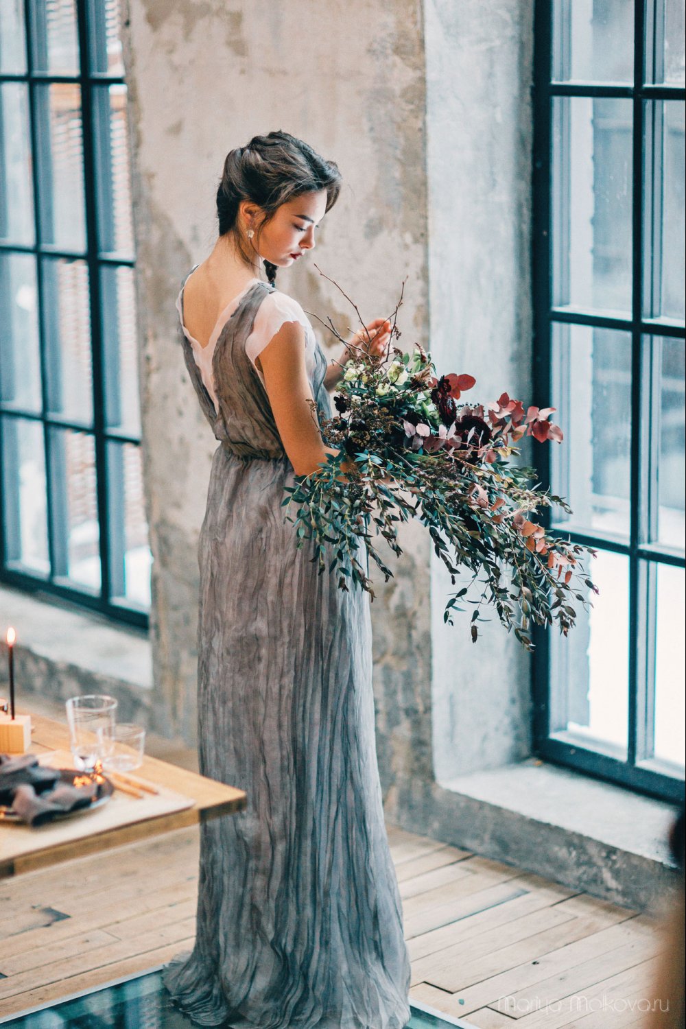 фотограф Нижний Новгород, стилизованная свадебная съёмка, студийная фотосессия,образ невесты