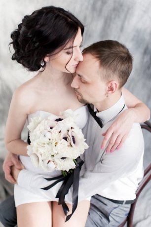 Свадебная фотосессия в студии