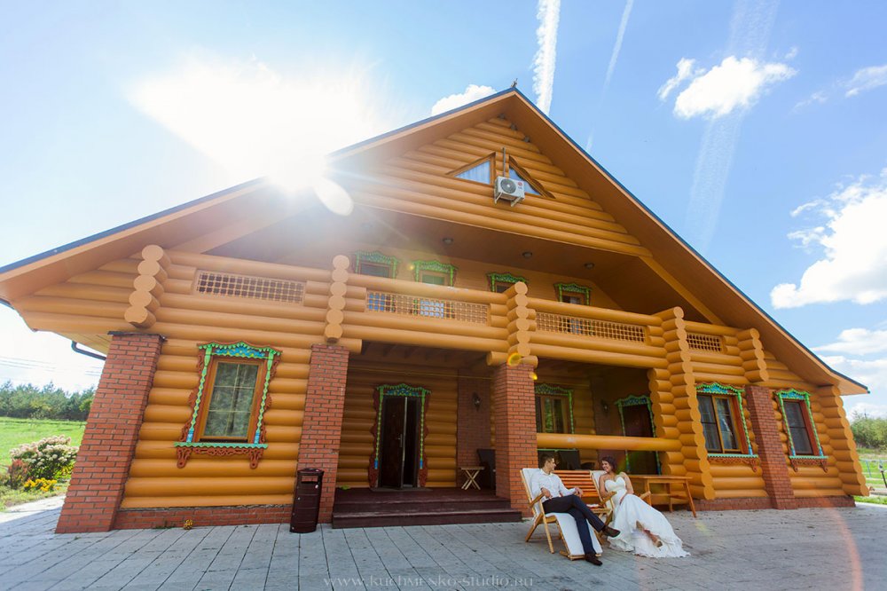 Свадьба в стиле "Rafaello" 6 сентября 2014 г. Эко-поселок "Юхновград"