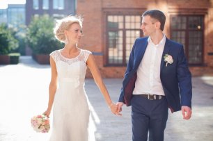 Свадебная прогулка молодых