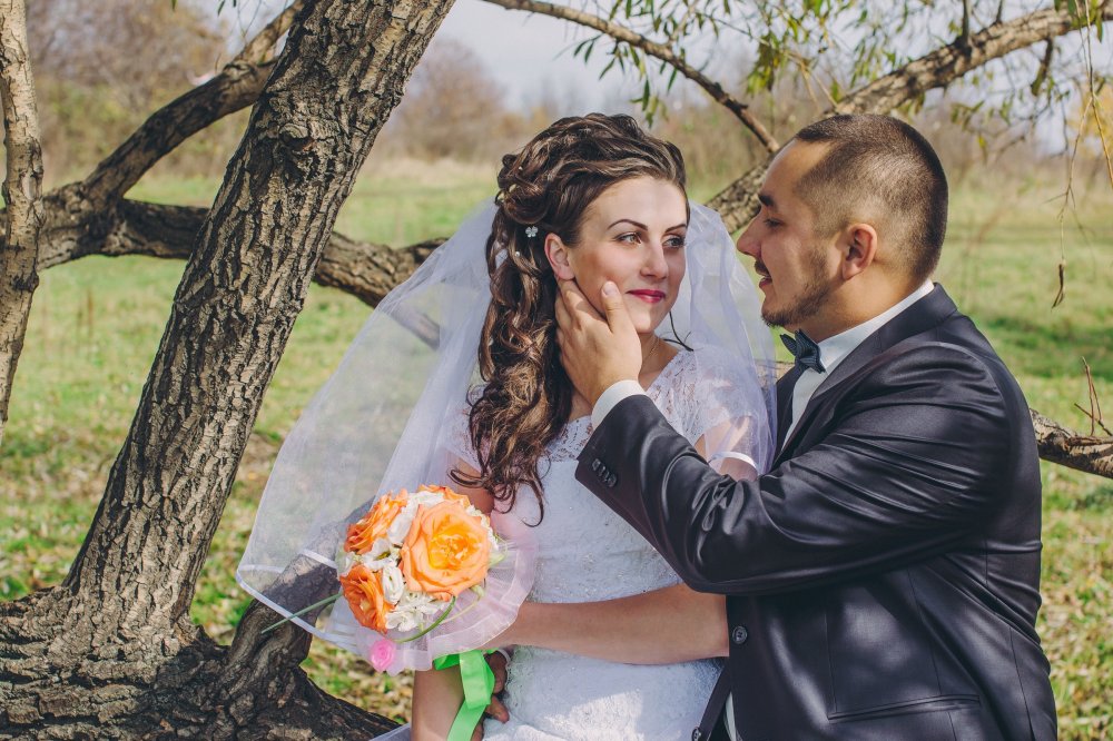 Тёплая осенняя свадьба