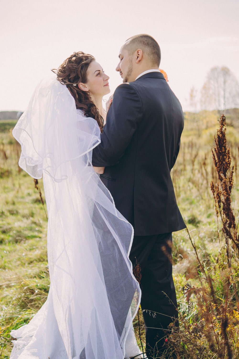 Тёплая осенняя свадьба