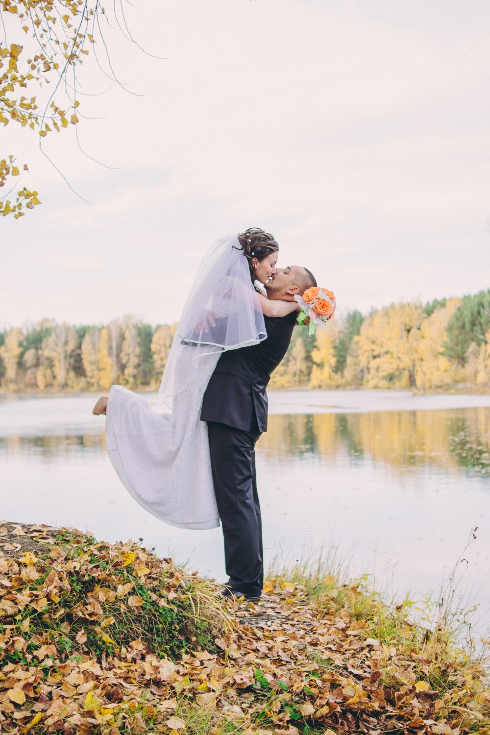 Тёплая осенняя свадьба