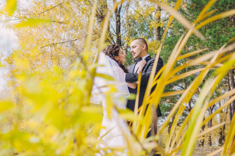 Тёплая осенняя свадьба