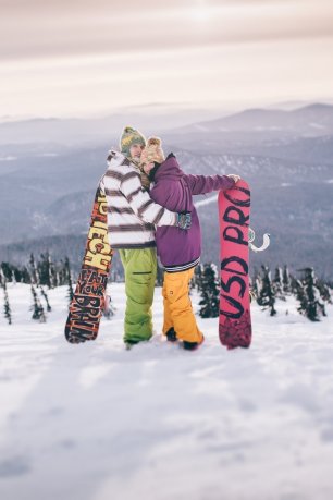 романтическое путешествие в горах