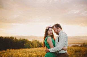 Лавстори на закате