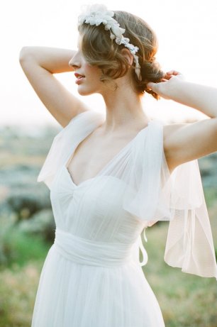 Воздушное свадебное платье